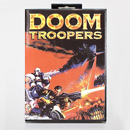 Doom Troopers Boxed verzija 16bit MD Igračka karta za SEGA Megadrive Sega Genesis System