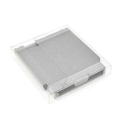 10 zaštitnika kutije za spremnik čisti plastični rukav za kućište za Nintendo NES za igranje za prašinu za prašinu/rukav