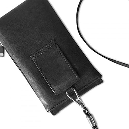 Traper jean kaubojski obloga tekstilna telefonska torbica za novčanik viseće mobilne vrećice crni džep