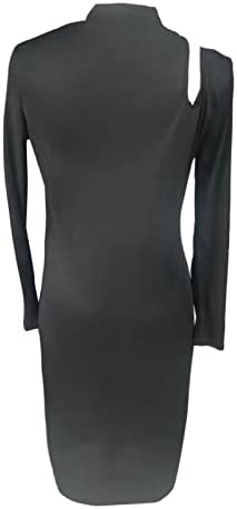 Ženska seksi haljina za džemper s dugim rukavima Midi džemper haljine zima 2022