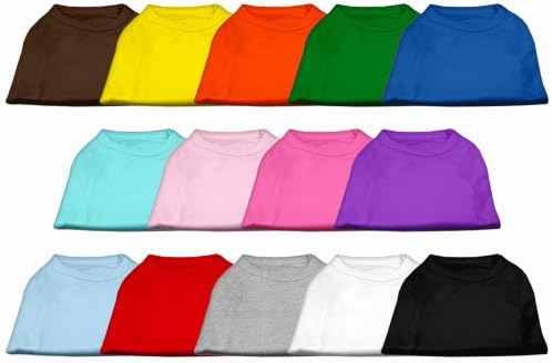 Mirage Pet Products 12-inčne obične košulje, srednje, svijetlo ružičaste
