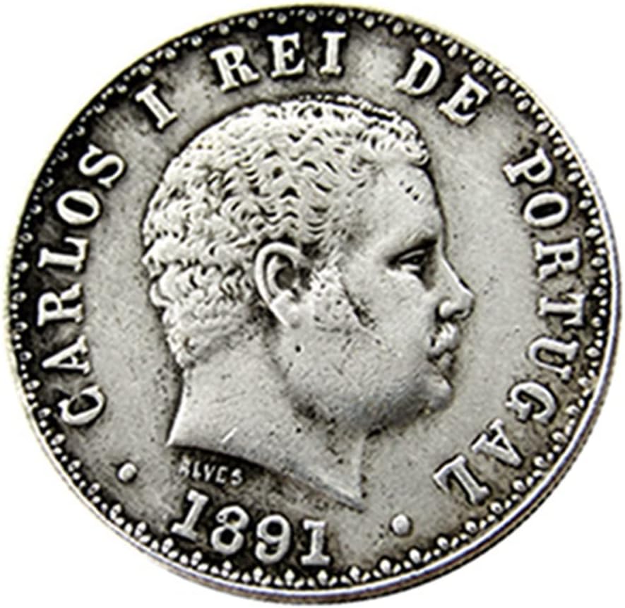 Američki komemorativni novčić od pola dolara 1891. Strani reprodukcija srebrni izvor