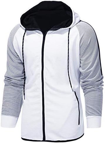 Glvsz muški znojnice s 2 komada hoodie tracksuit sets casual udoban camo jogging odijela bijela 3x-velikana