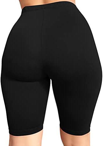 Boriflors Ženske seksi atletske vježbe High Cur Gym Biker Shorts