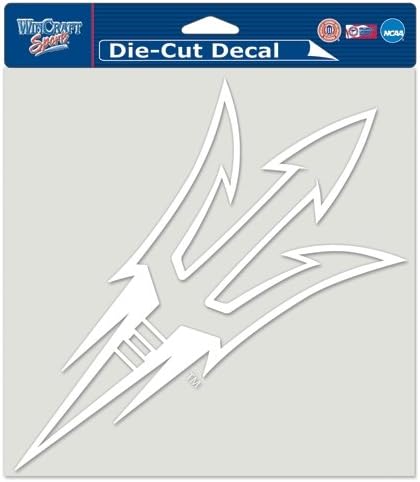 Arizona State Sun Devils Službeni NCAA 8 inčni x 8 inčni naljepnica za izrezivanje automobila od strane Wincraft -a