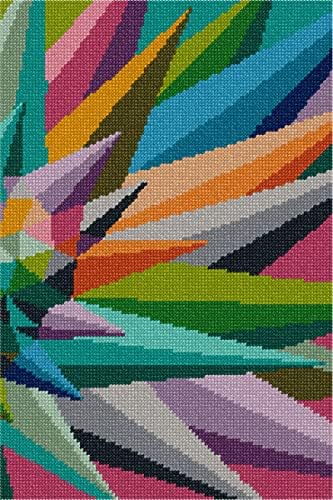 PIPITA IGLEPOINT KIT: Latice u koordinatu boja, 8 x 12