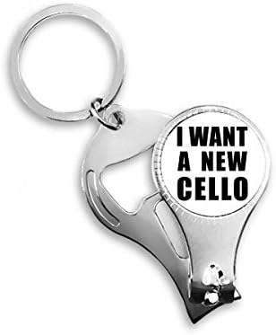 Želim novi violončani nokti za nokat ring ring lanac za otvarač za otvarač boca