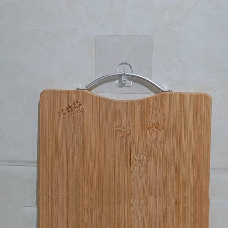 Ylyajy 20pcs prozirna plastična zidna kuka za kuhinjsku kupaonicu bez traga bez ogrebotine vodootporne ljepljive kuke