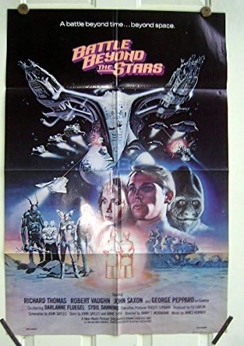 Bitka izvan zvijezda 1980. Autentični, originalni 27x41 sci-fi jedan list