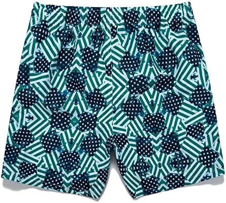 Muške ploče kratke hlače kupaći kostimi 7 inčni inseam brz suhi elastični struk kratke hlače rasteznu solidnu boju plaža kupaći kostimi