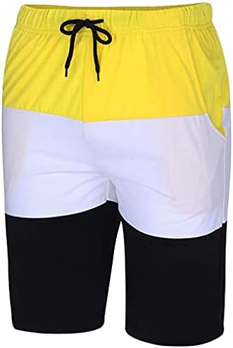 Muškarci 2 komada kratki setovi odjeće ljetne košulje i kratke hlače Fit Sport kratke hlače Set mišićne majice plaže kratke hlače