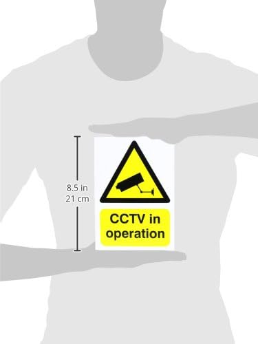 Znakovi SR11221 GN00751R znak upozorenja CCTV u radu, A5, PVC