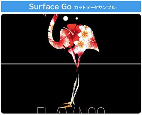 Poklopac naljepnice za naljepnicu za Microsoft Go/GO 2 Ultra tanke zaštitne kože naljepnice za tijelo 011248 Flamingo cvijet hibiscus