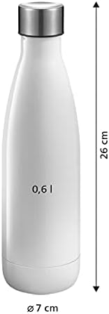 Teskoma boca konstantna pastel 0,6 L, nehrđajući čelik, siva