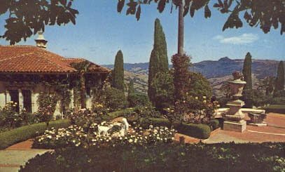 San Simeon, kalifornijska razglednica
