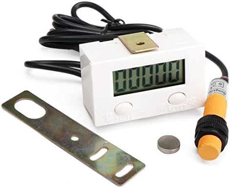 Homree LCD Digital Tally Counter 0-999999 Digital Digital Counter ploča mjerač baterije Snaga 5 znamenki udaljen udarni elektronički