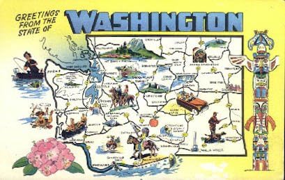 Pozdrav iz Washingtona razglednice