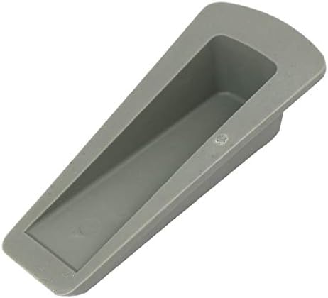 X-DREE kućni ured gumena sigurnosna jamčana vrata zamka za vrata do vrata siva duljina 120 mm (Tope de puerta de goma de la ofilicina