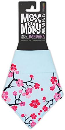 Max & Molly reverzibilna tkanina bandana za pse i mačke, mekana tkanina za pranje, bez krava, dizajn za kućne ljubimce prolazi kroz