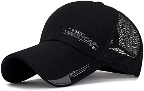 Unisex vanjski šeširi za žene Mesh Mesh bejzbol kapu Podesiva kapice kapice za kamione za trčanje na otvorenom Sport Hip-Hop Hat