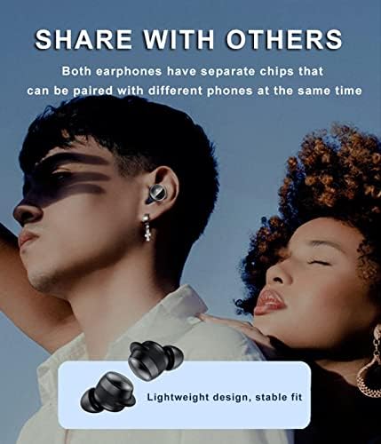 XMENHA MINI TRUE WERESE EARBUDS Bluetooth u ušnim slušalicama za iPhone android plavi zub 5.1 Pupoljci za uši Mali TWS bežični ušne