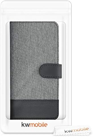 Torbica za novčanik kompatibilna s torbicom za novčanik od 20 dolara-torbica od tkanine i PU kože s preklopnim poklopcem za telefon