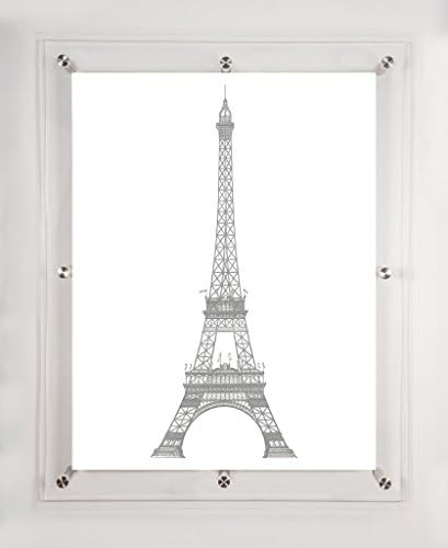 Eiffelov toranj, ugljen, 31. 5. 5. 5 inča.