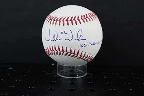 Willie Wilson potpisao je bejzbol autogram Auto PSA/DNA AL88525 - Autografirani bejzbol