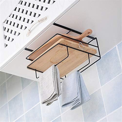 Kuhinjski dvoslojni stalak za ručnike za viseći ormarići ormarića Shelf za odlaganje ploče -
