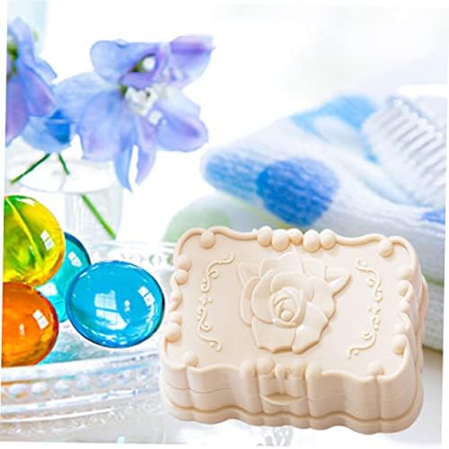 CABILOCK sapuni sapuni sapuni ruža sapun sapun sapun sapun sa drenažnom keramičkom sapunom sapun nosač sapun sapun plastični sapun