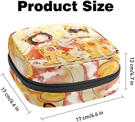 Oryuekan sanitarna torba za odlaganje salveta, prijenosna menstrualna jastučića s patentnim zatvaračem, torbica za skladištenje u tamponu