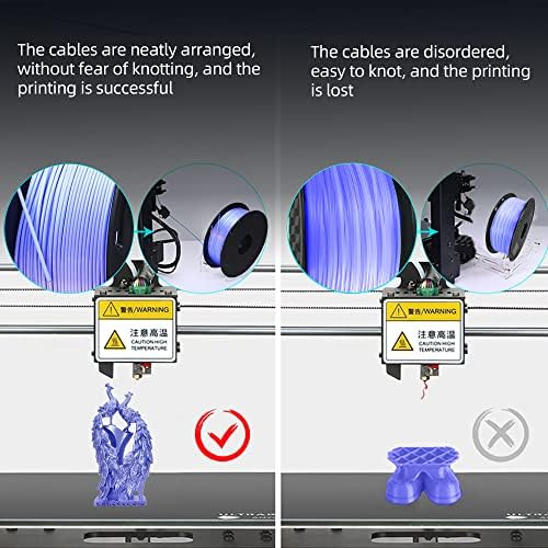 3D filament za pisač, 3D ispis PLA filament 1,75 mm Dimenzionalna točnost +/- 0,02 mm, 1kg kaplja u skladu s većinom FDM pisača