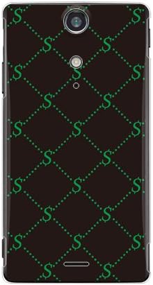 Drugi monogram S Monogram Black X Green Design by RotM/za Xperia GX SO-04D/DOCOMO DSEXGX-PCCL-202-Y348
