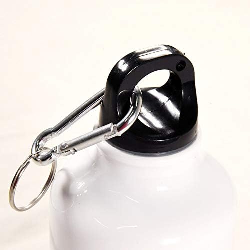 Banana Sloth Lagana aluminijska sportska boca za vodu BPA besplatno s privjesom za ključeve i vijčanom kapicom 400 ml