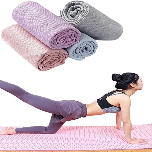 Orah joga deke Tkanina neklizajuća fitness joga deka ručnik Pilates znoj koji se može prati kod kuće vježba u zatvorenom prostoru Fitness