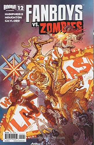 Obožavatelji vs zombiji 12MCH; bum! knjiga stripova