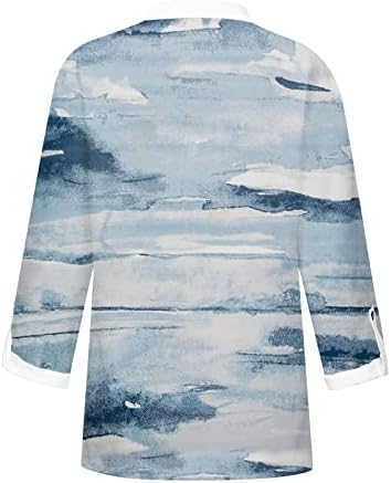 Bluza majica za ženske ljetne jesenske odjeće s dugim rukavima v vrat Brunch bluza S5 S5