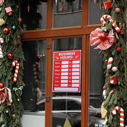 Tofficu Store Trgovina radnog vremena potpisuju samoljepljive prilagođene prozorske naljepnice za staklena trgovina prednji restoran