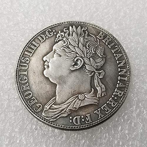 Antikni zanat 1830. Ujedinjeno Kraljevstvo George 4. mesinga White cijela 166coin kolekcija Komemorativna kovanica