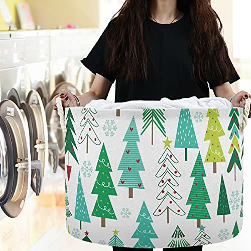 Visesunny božićno drvce košari za pranje rublja tkanina za pohranu kante za odlaganje košarica za odlaganje košara za odjeću za odjeću
