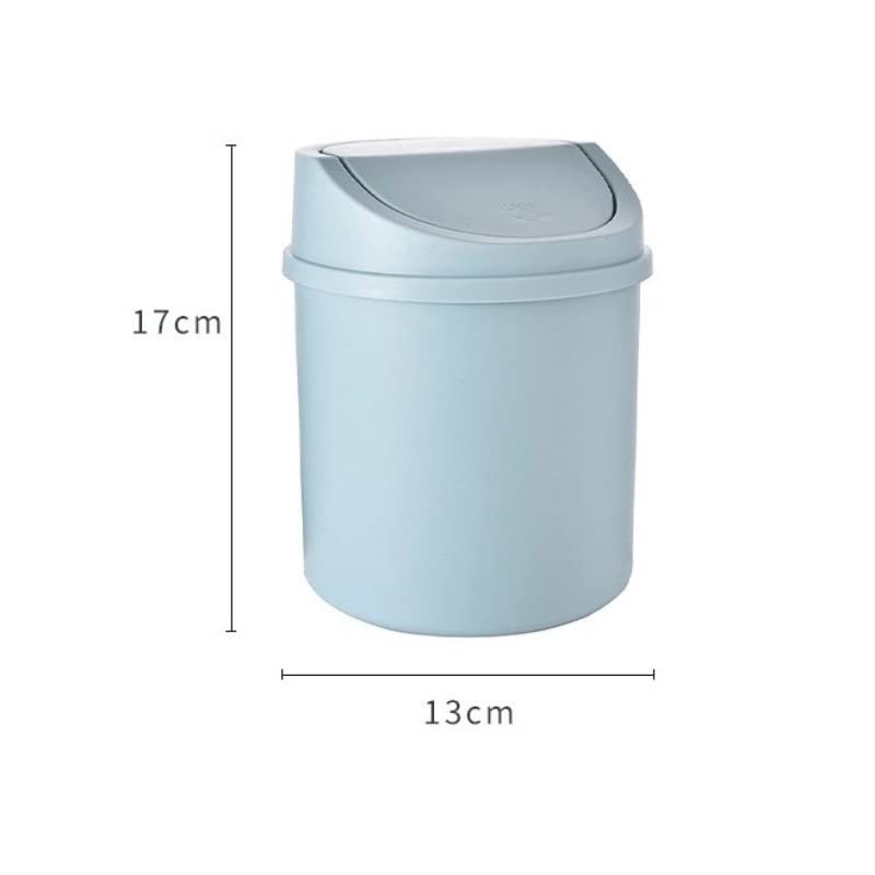 UXZDX radna kanta za smeće Mala kanta za smeće s poklopcem za spavaće sobe smeće Can Can Očistite kutiju za odlaganje radnog prostora