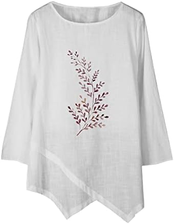 Majice za vježbanje za žene nove elegantne književne i umjetničke majice s retro printom ležerna pamučna majica od spandeksa pamučna