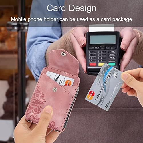 Futrola za telefon u kompatibilno s torbicom za telefon u obliku slova U. S. 4, 5, Torbica za novčanik s držačem kreditne kartice,