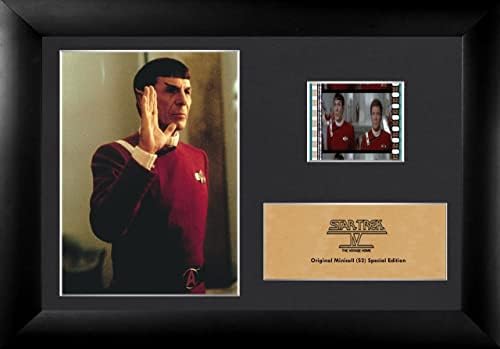 Filmcells Star Trek - The Voyage Home 7 ”x 5” Minicell Desktop prezentacija - Sadrži 35 mm filmski isječak s Easel Stand - službeno