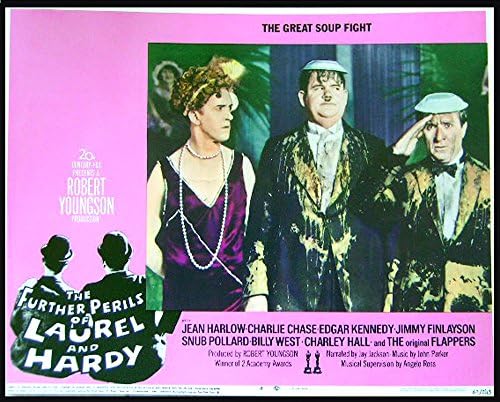 Daljnje opasnosti Laurel & Hardy Autentična, originalna Stan & Ollie 11x14 Lobby Card 8 filmski plakat