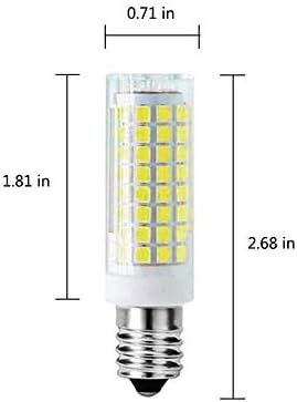 LED žarulja za luster od 10 vata Podesiva 10 vata, Dnevna bijela boja 6000 do 102 do 2835-do 900 za električnu prozorsku svjetiljku-svijeće,