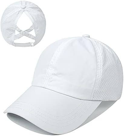 Žene repove bejzbol šešir Brzi suha mrežica za sunce prozračne bejzbolske kape za bejzbolske kape za golf za vođenje biciklističke