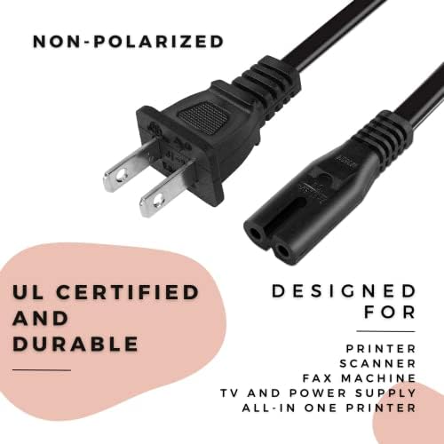 8-inčni Premium S 2-pinskim izmjenjivim izmjeničnim kabelom za napajanje kompatibilnim s priključnom stanicom za punjenje kontrolera