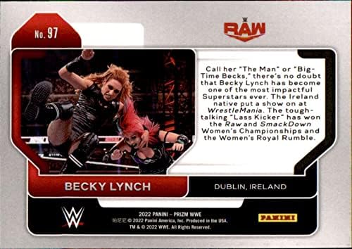 2022 Panini Prizm WWE 97 Becky Lynch Raw Wrestling Trgovačka kartica