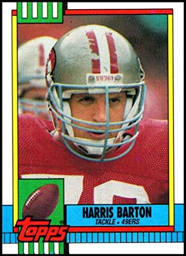 1990. Topps 16 Harris Barton 49ers NFL nogometna karta NM-MT